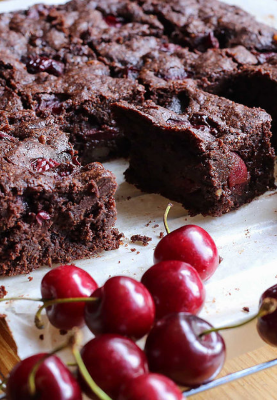 Chocolate Cherry Brownies - Zawada Health
