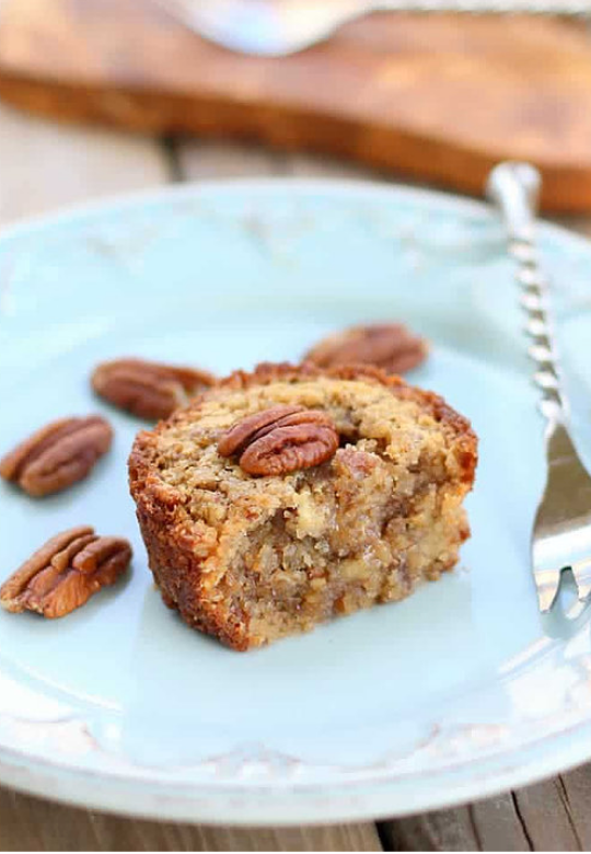 Healthy Pecan Muffins