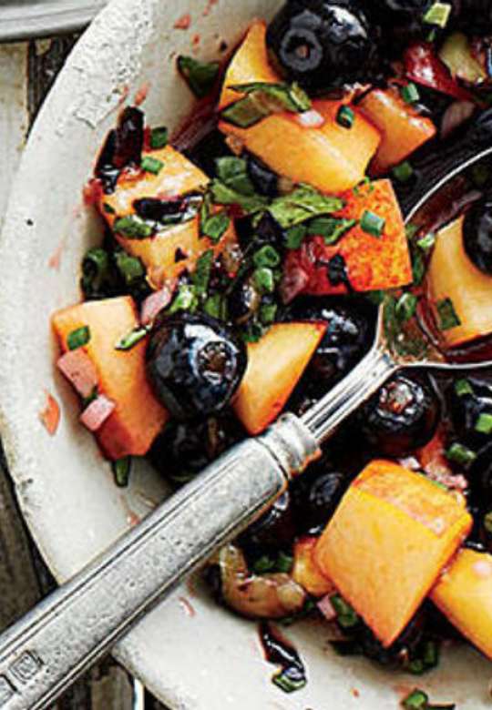 Peach and Blueberry Salsa 