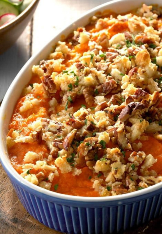 Sweet Potato Carrot Crisp