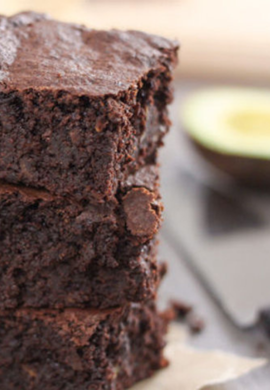 Healthy Avocado Brownies