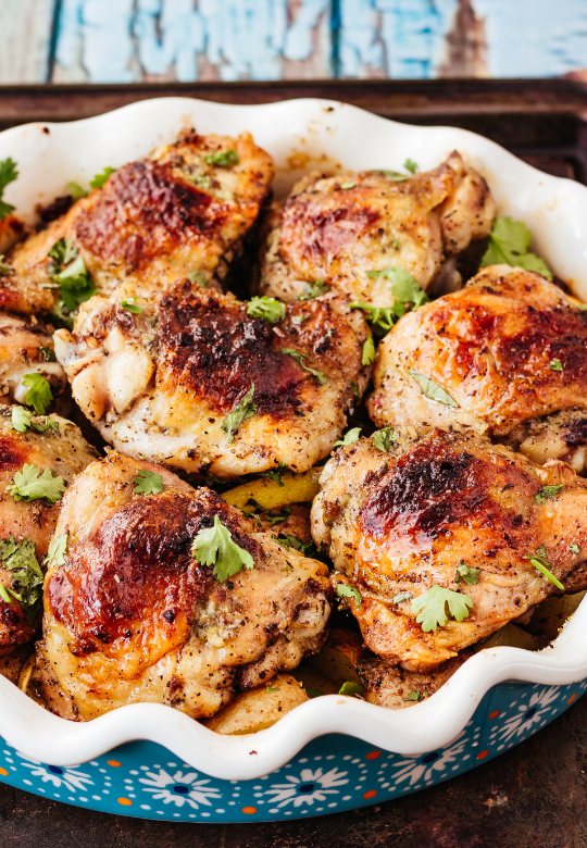 Baked Cilantro Lime Chicken