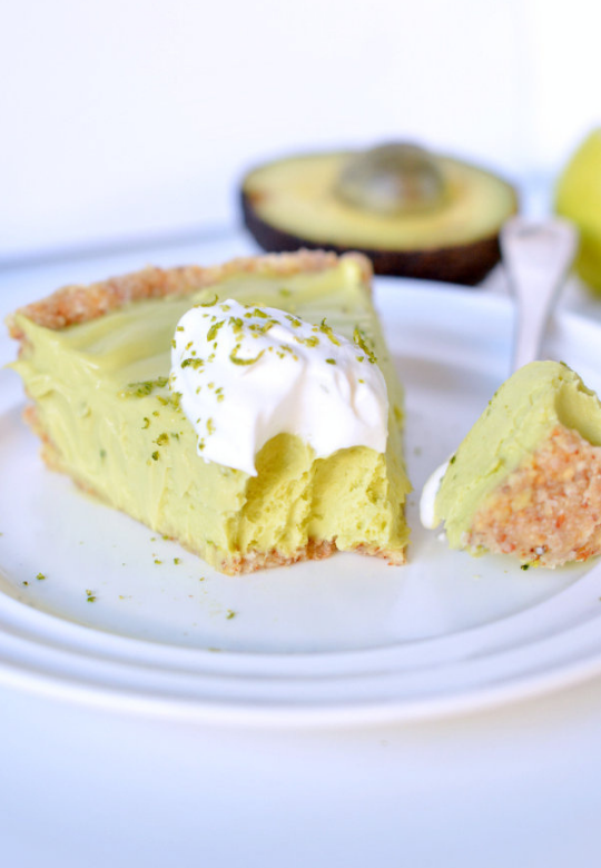 Avocado Key Lime Pie