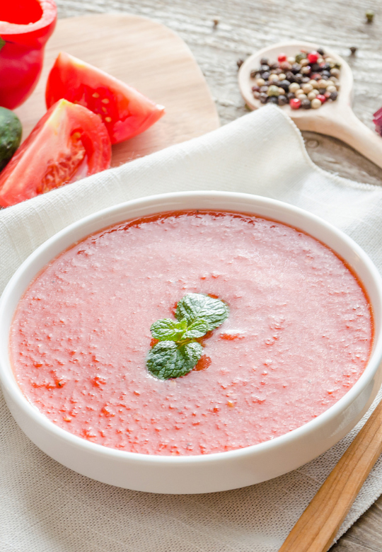 Fresh Herb Gazpacho