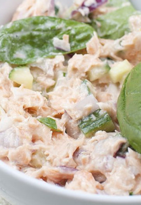 Tuna and Salmon Salad 
