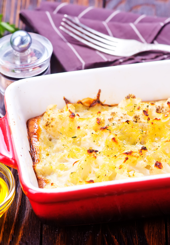 Cauliflower Egg Bake