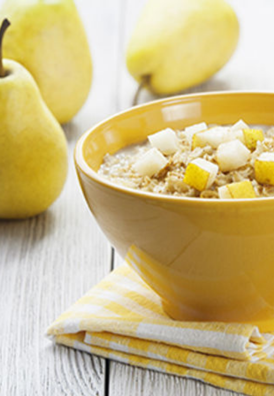 Ginger-Pear Amaranth Porridge