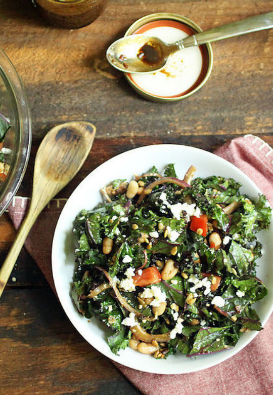 Mediterranean Kale Salad