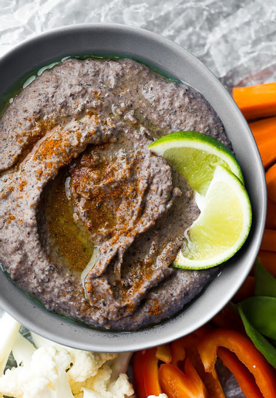 Curried Black Bean Hummus