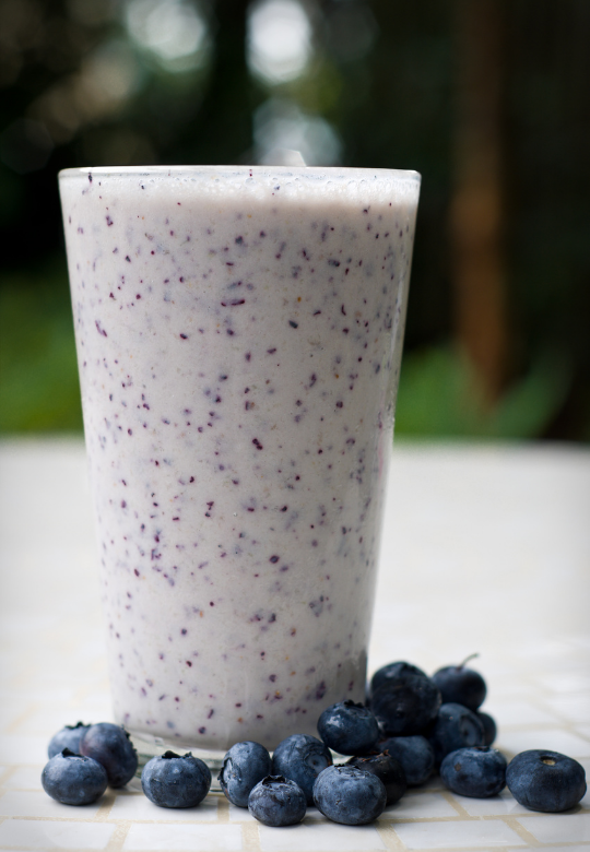Blueberry Cauli Smoothie