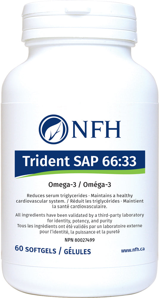 Nutritional Fundamentals of Health Trident-sap 66:33 60 capsules