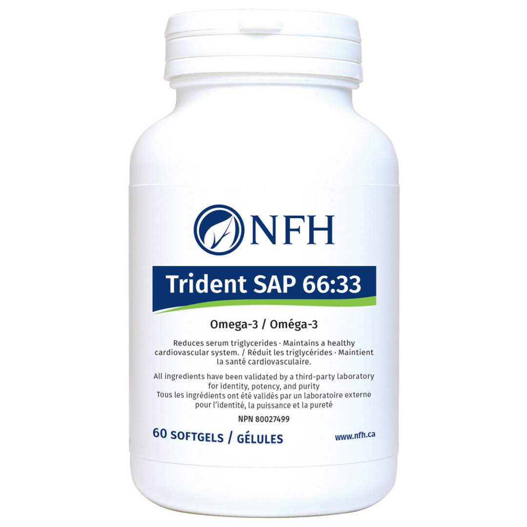 Nutritional Fundamentals for Health Trident-sap 66:33 60 soft gel capsules
