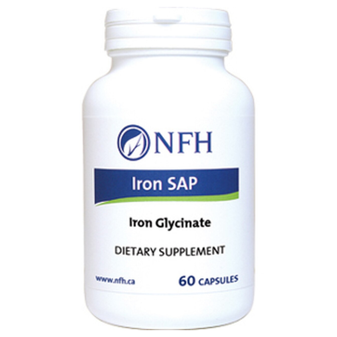 Nutritional Fundamentals for Health Iron SAP 60 capsules
