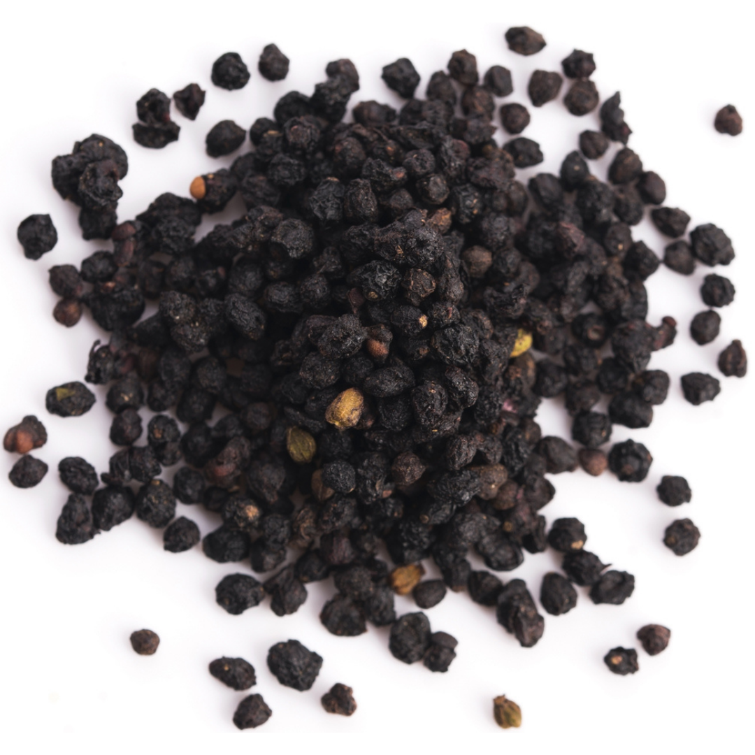 Dried Elderberries 1/4 lb