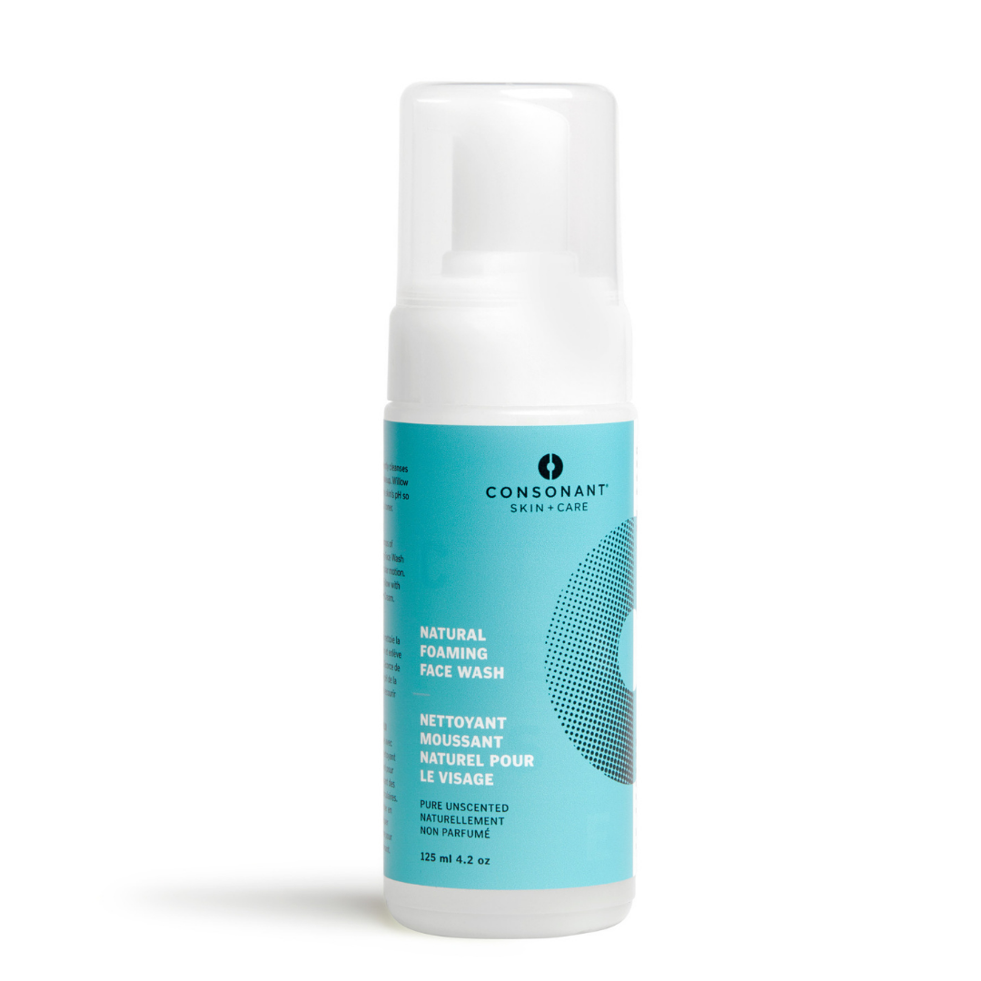 Consonant Natural Foaming Face Wash Pure Unscented 125 ml