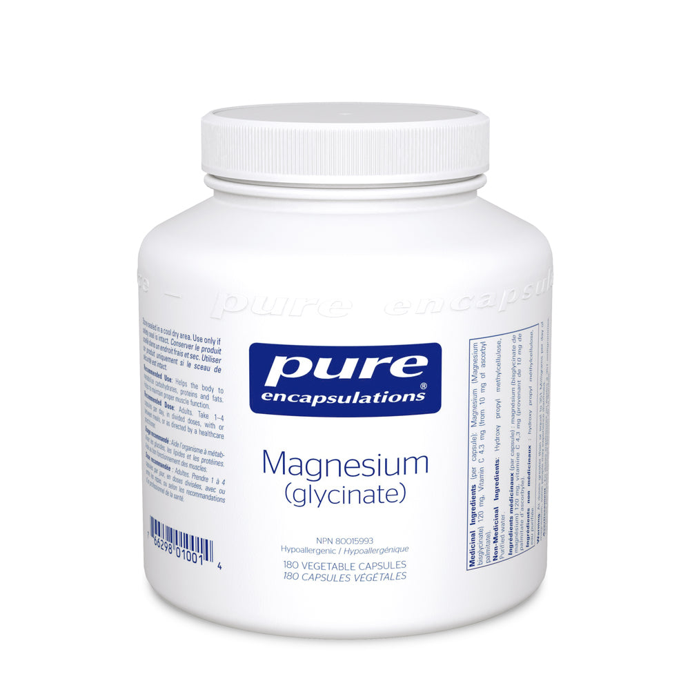 Pure Encapsulations Magnesium Glycinate 180 capsules